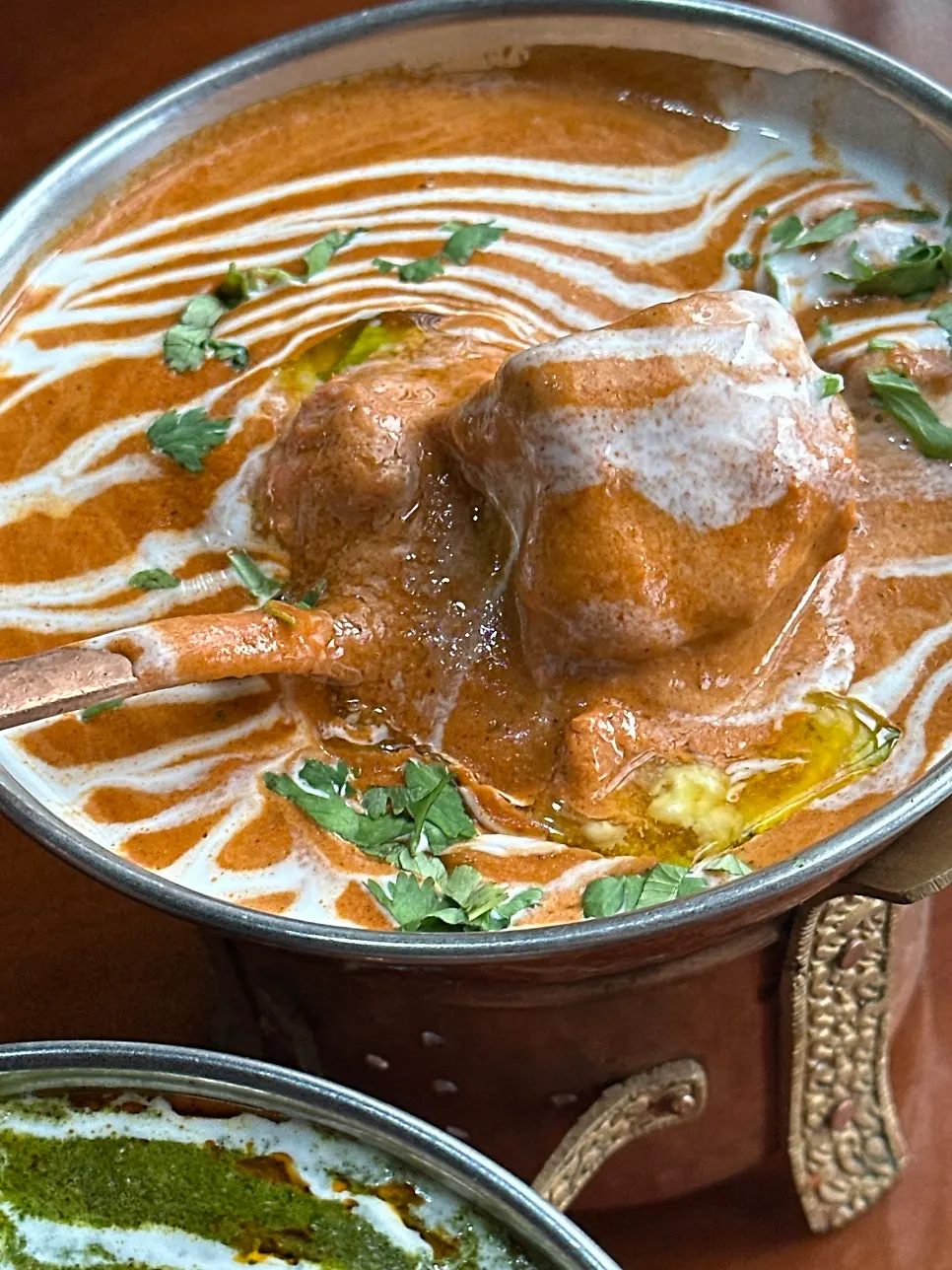 Creamy butter chicken curry