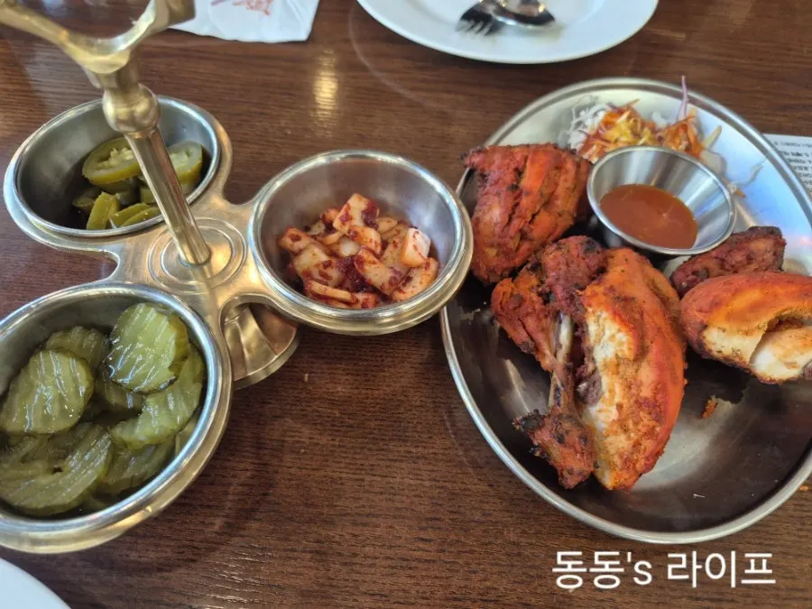 머노까머나 송도점 탄두리치킨 반마리