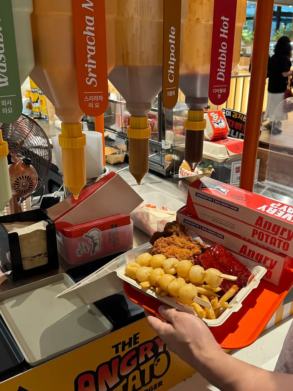 Party Pack ordered as a snack