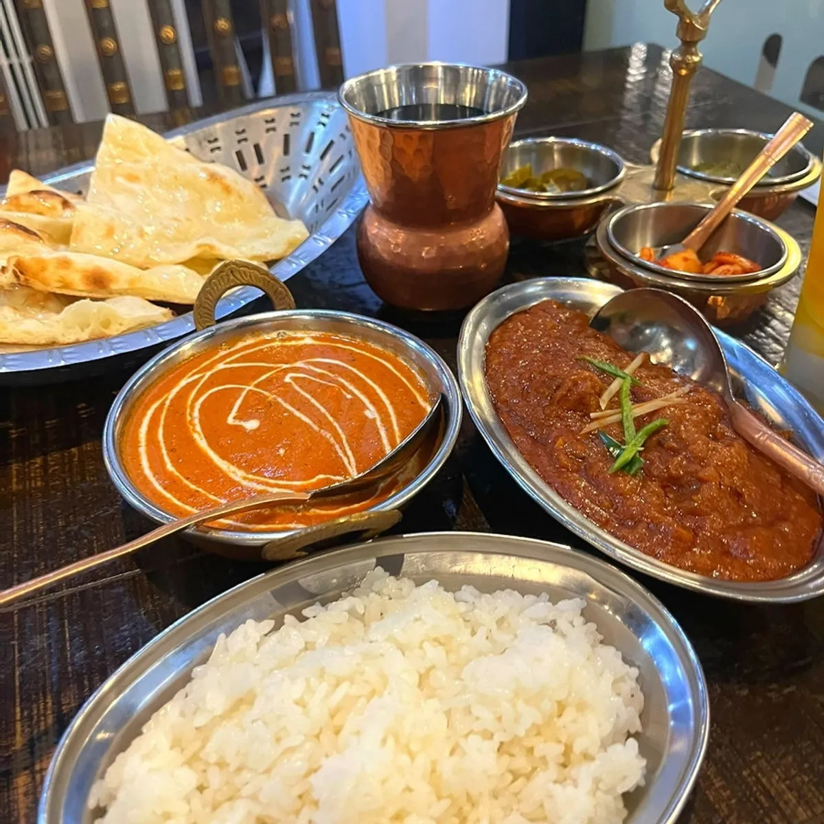 Signature Indian curry dish at Manokamana Triple Street Branch 2