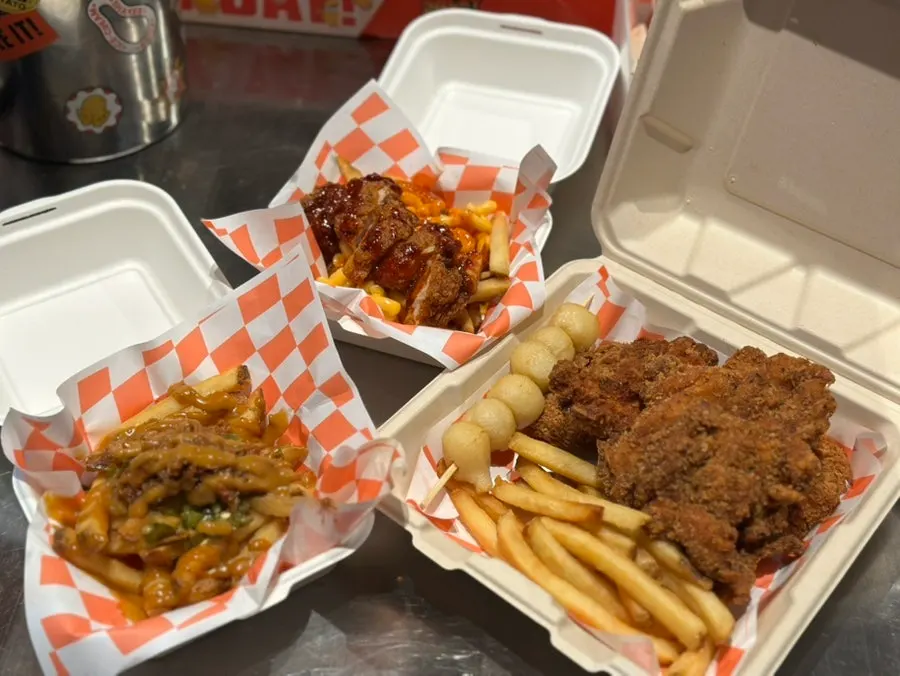 앵그리포테이토 송도점 매장 내부
