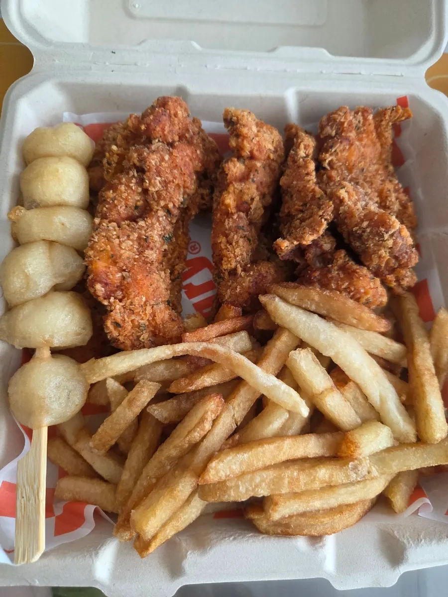 Composición del Deep Crunch Chicken Box