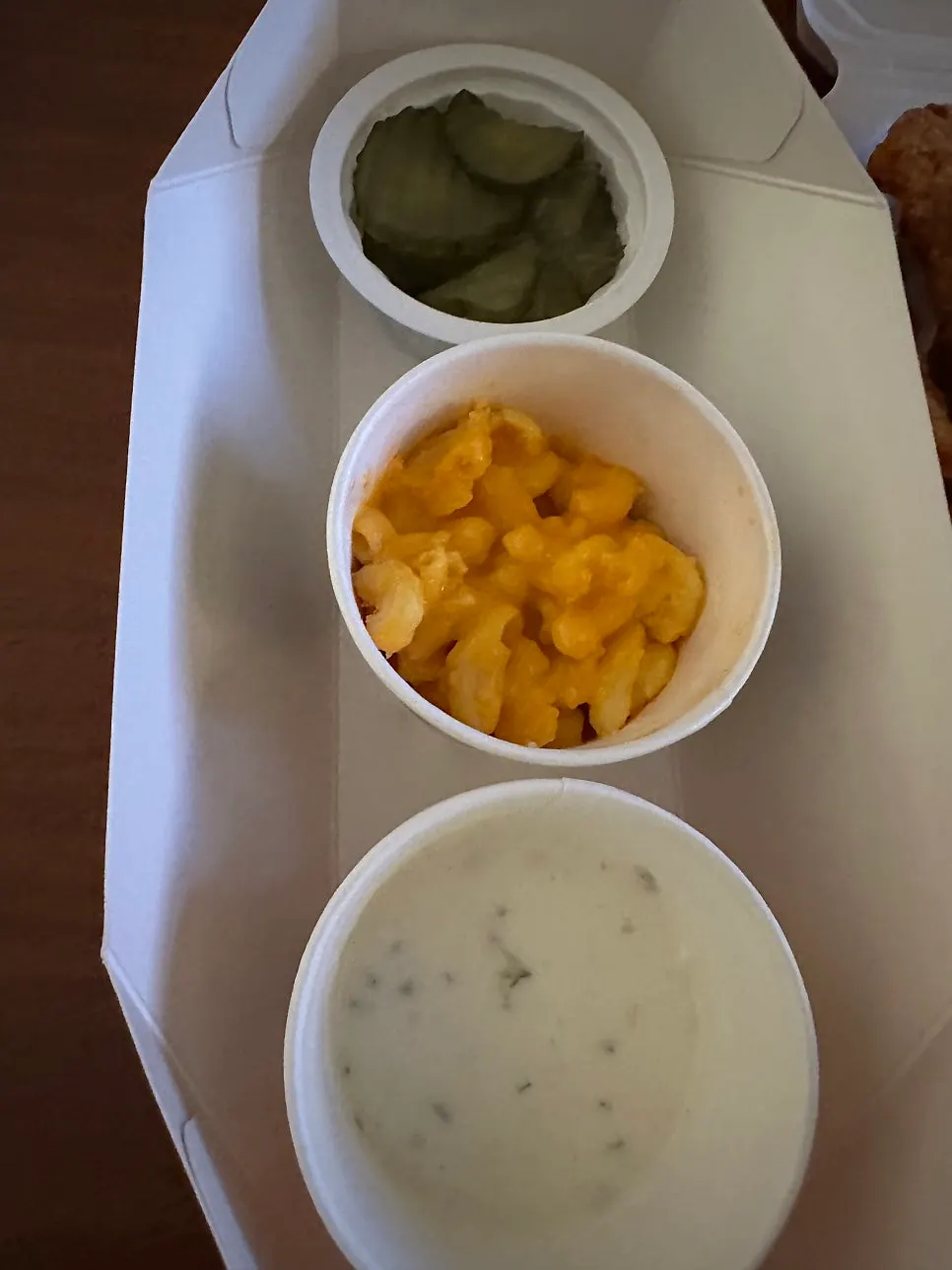 Fries in the takeout container