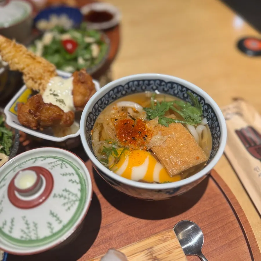 Mini udon included with the set