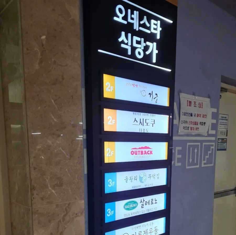Onesta Mall Sushi Doku parking information