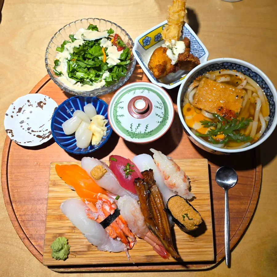 Premium Sushi Set Meal portion for one person
