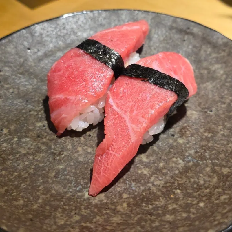 Six kinds of sushi