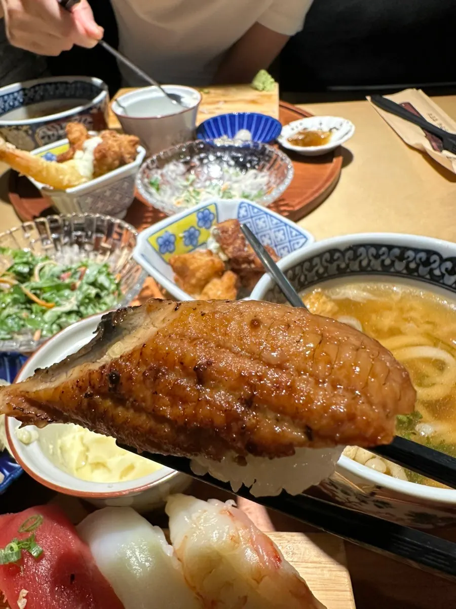 홍게살 새우 스시