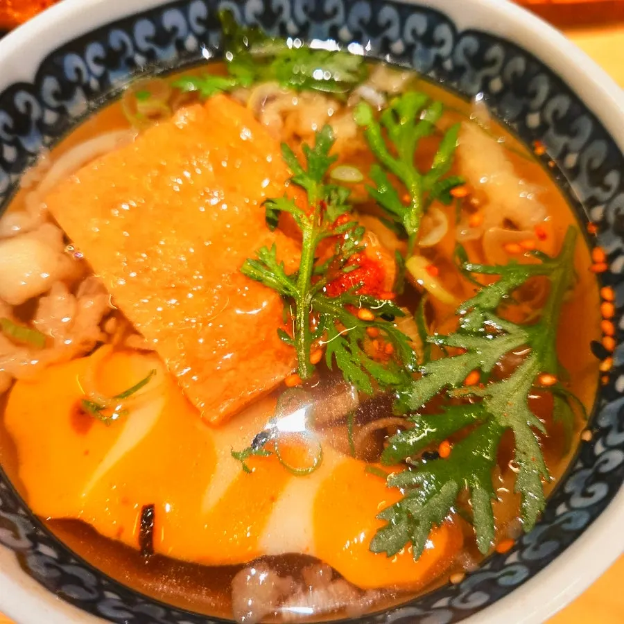 Truffle chawanmushi with ginkgo nuts and shrimp