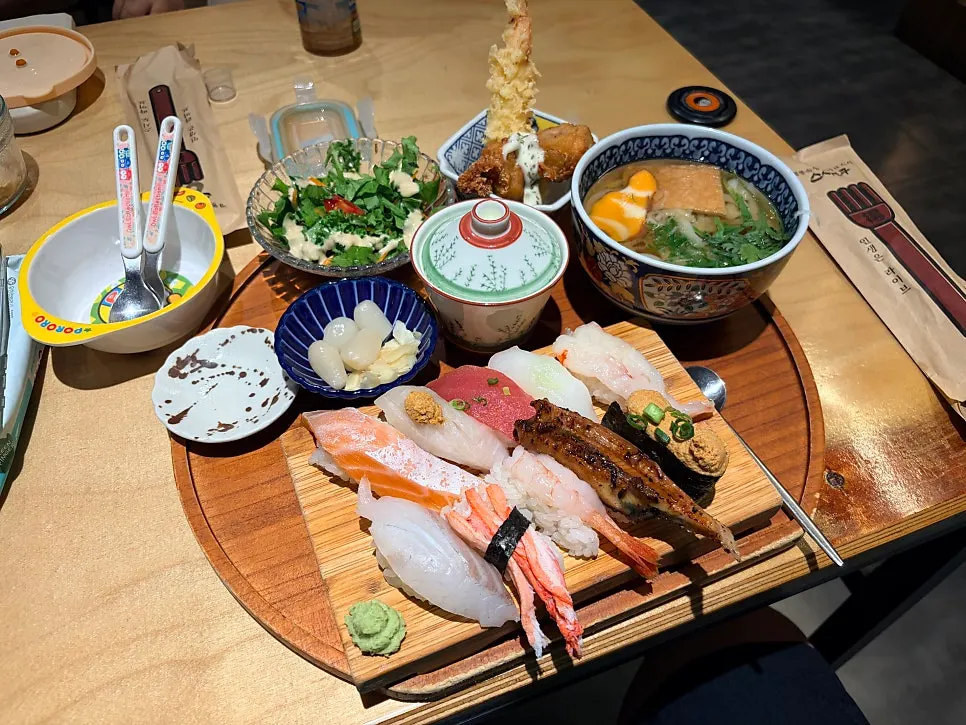 스시도쿠 더송도 명품 스시 특정식 한 상