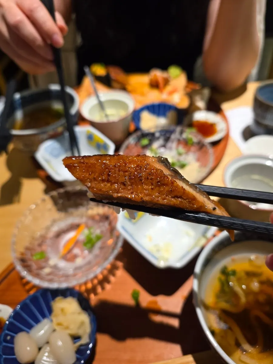 마무리로 먹은 장어초밥