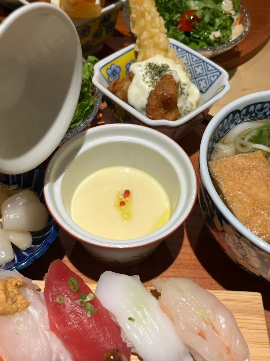 A bowl of truffle chawanmushi