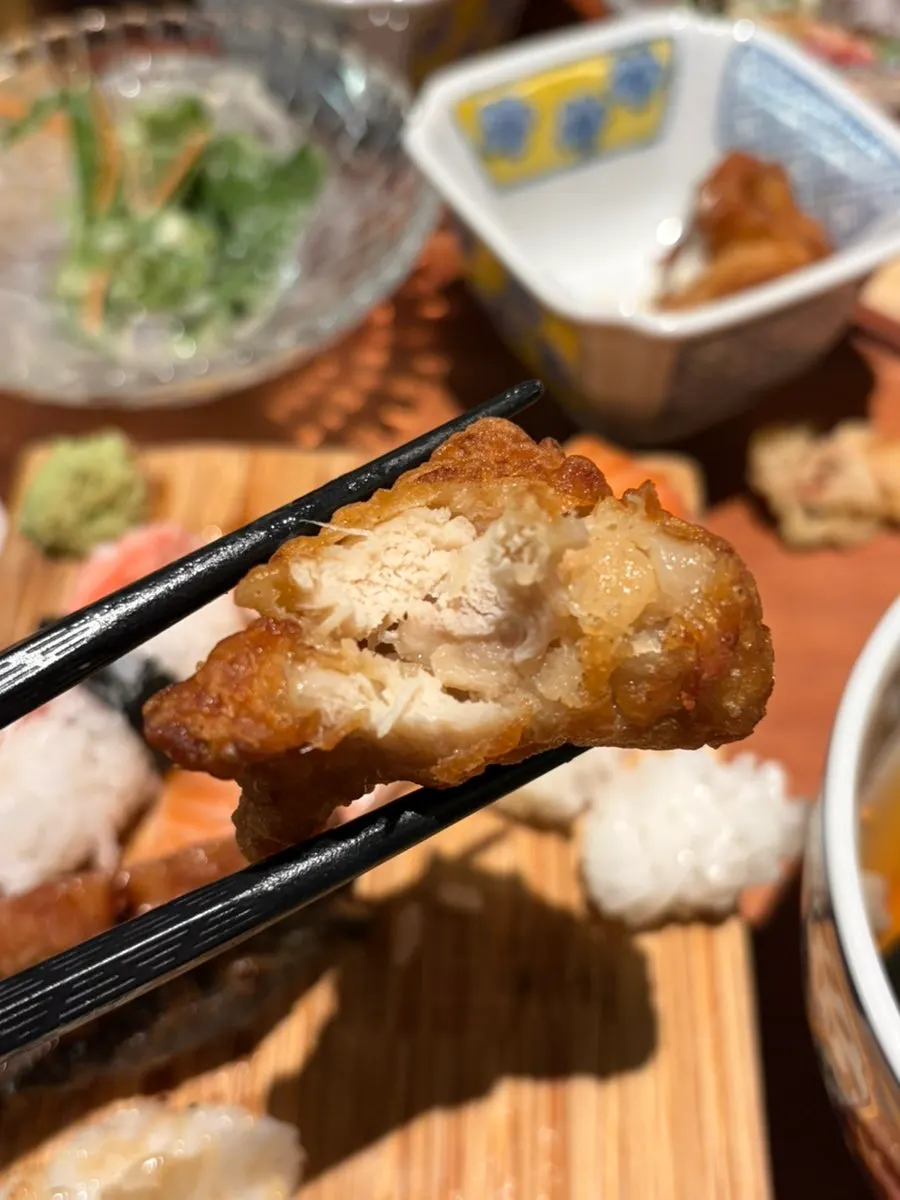 Udon with Nemo-shaped fish cake