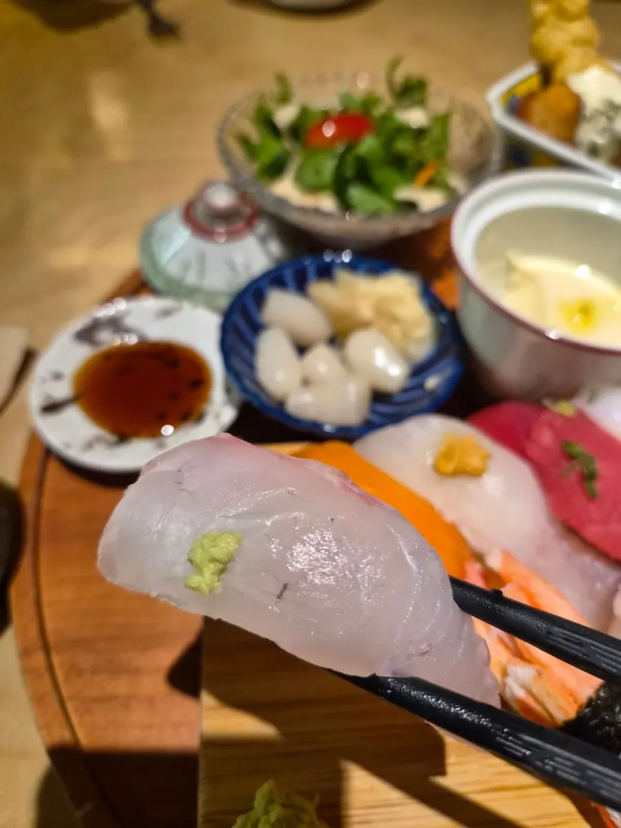Chawanmushi topped with truffle