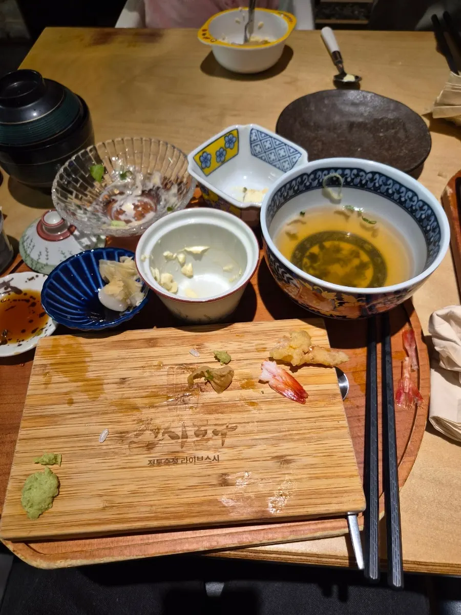 Otoro sushi received through the review event