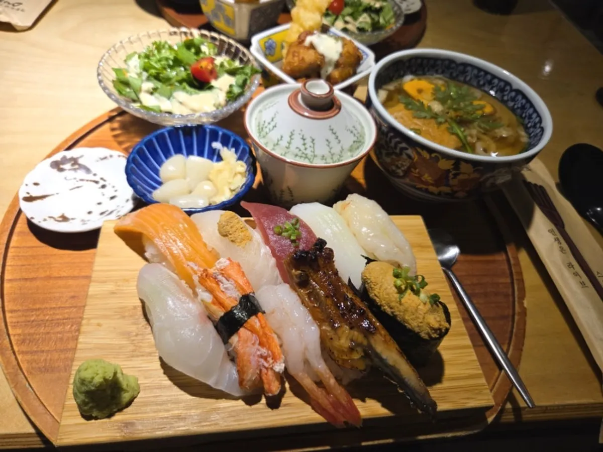 ชุดซูชิพรีเมียมของ Sushi Doku The Songdo