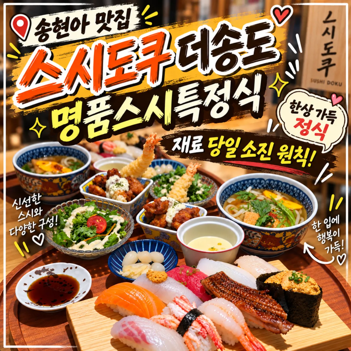 Sushi Doku The Songdo premium sushi set, featured photo