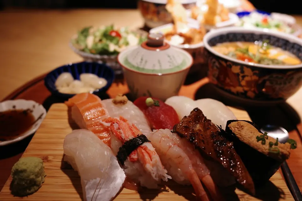 Premium Sushi Special Set order