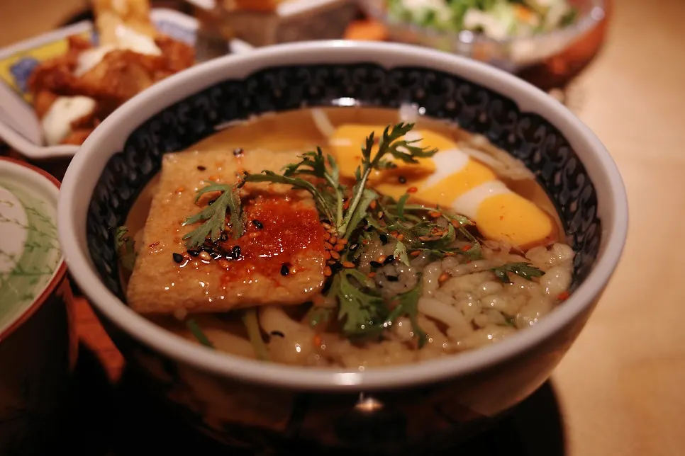 Truffle chawanmushi with shrimp and ginkgo nuts
