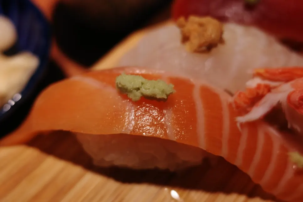 Eel sushi from the Premium Sushi Special Set
