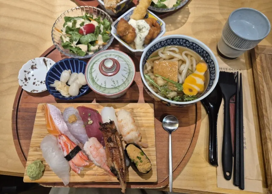 명품 스시정식 한 상
