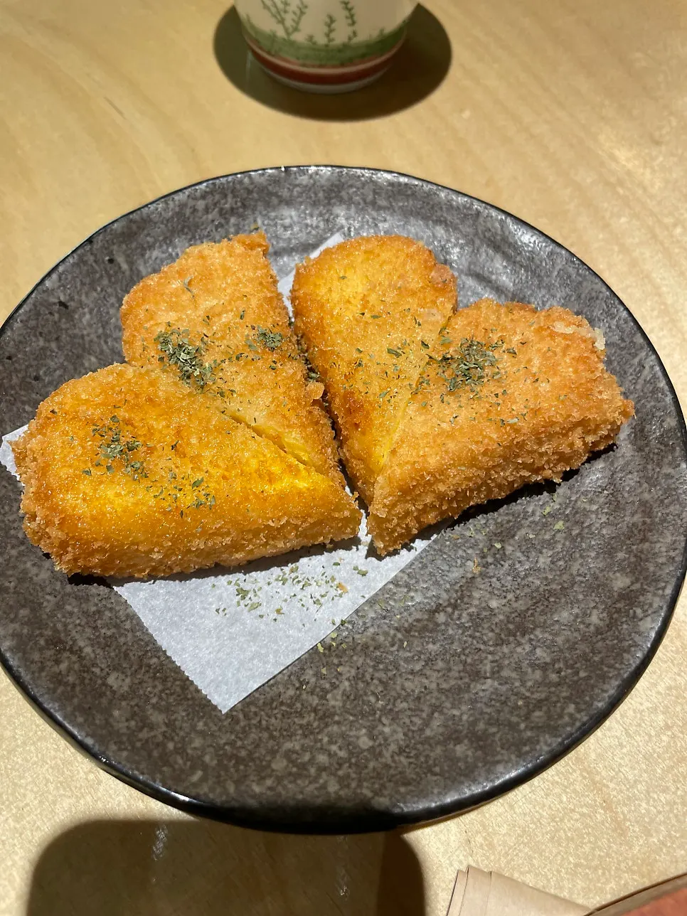 Sushi brushed with soy sauce