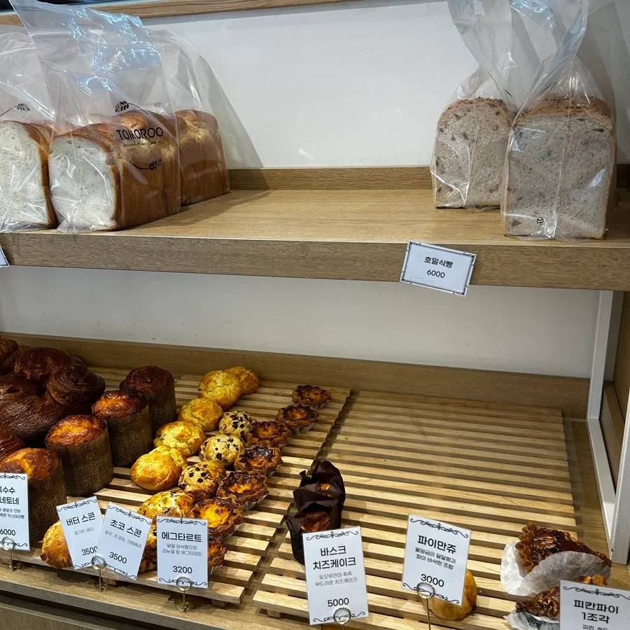 A variety of sandwich breads