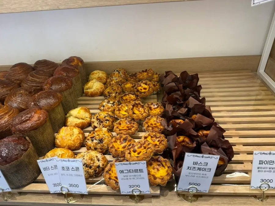 Meringue cookies with milk bread and rye bread displayed