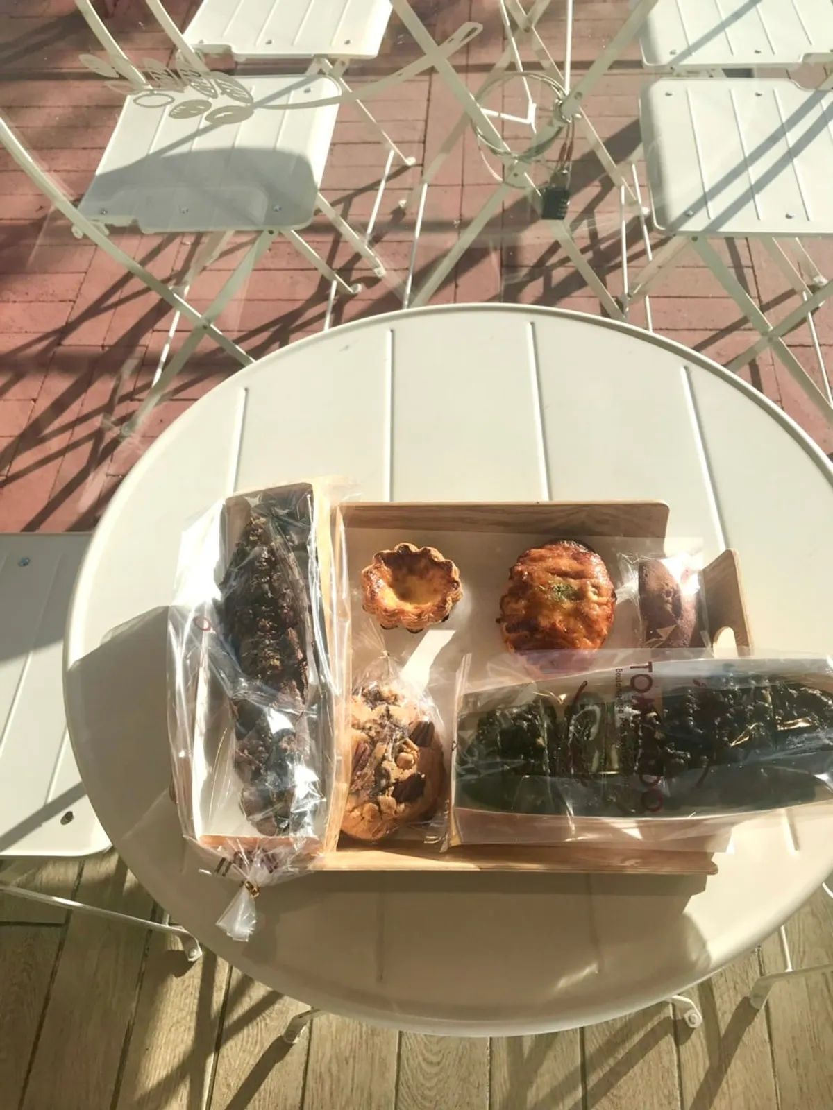 Tomoru Bakeryで持ち帰ったパン6種