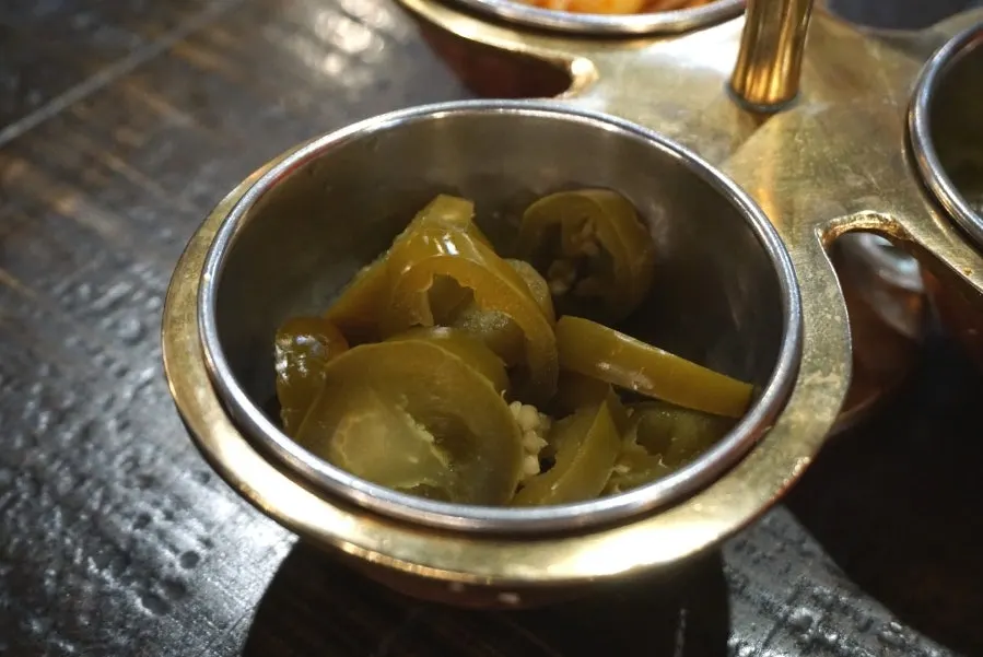 Plate of samosa, an Indian fried dumpling