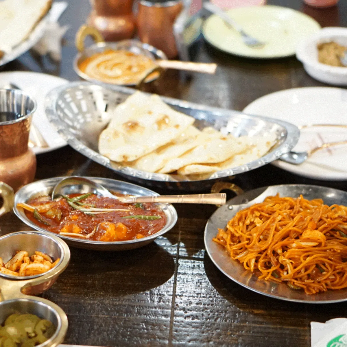 머노까머나 트리플스트리트2호점 인도커리 상차림 대표 사진