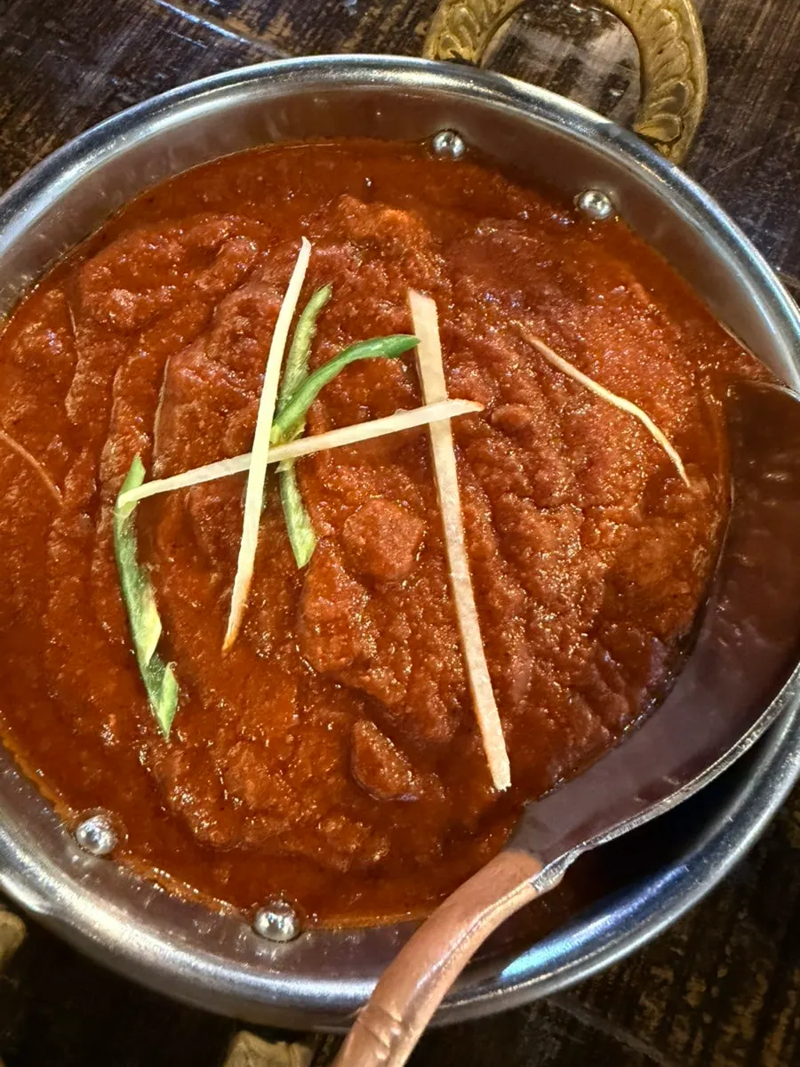 치킨 빈달루 커리 한 그릇