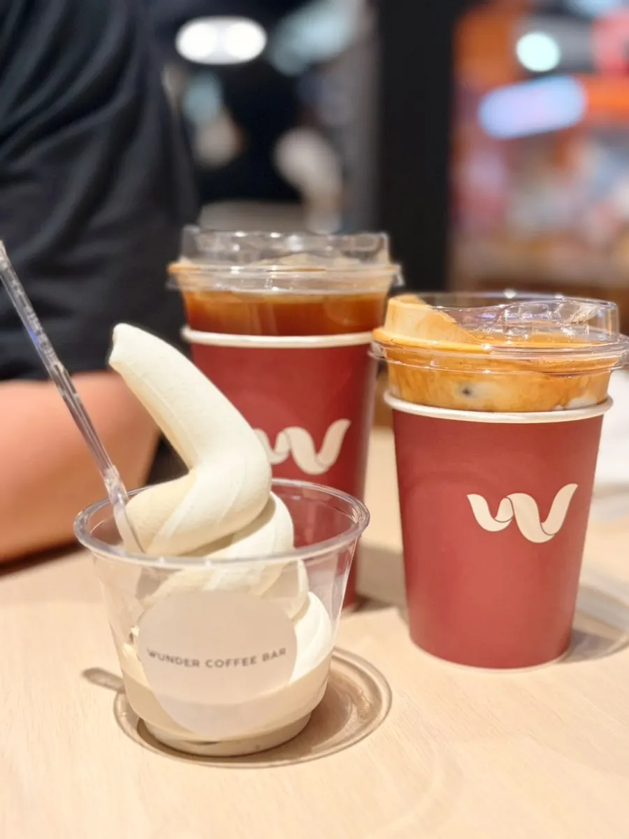 Wunder Coffee Bar hojicha ice cream