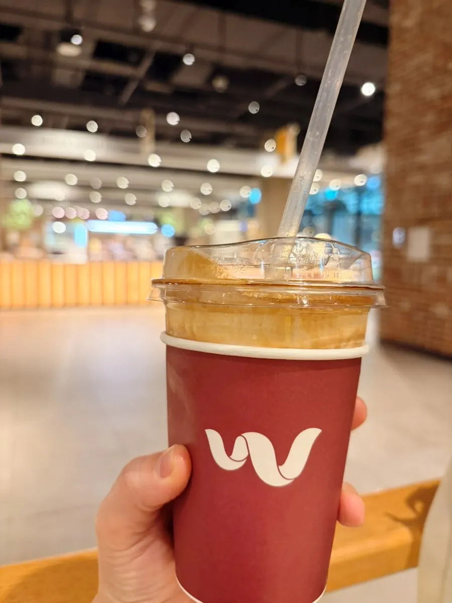 Wunder Coffee topped with cream