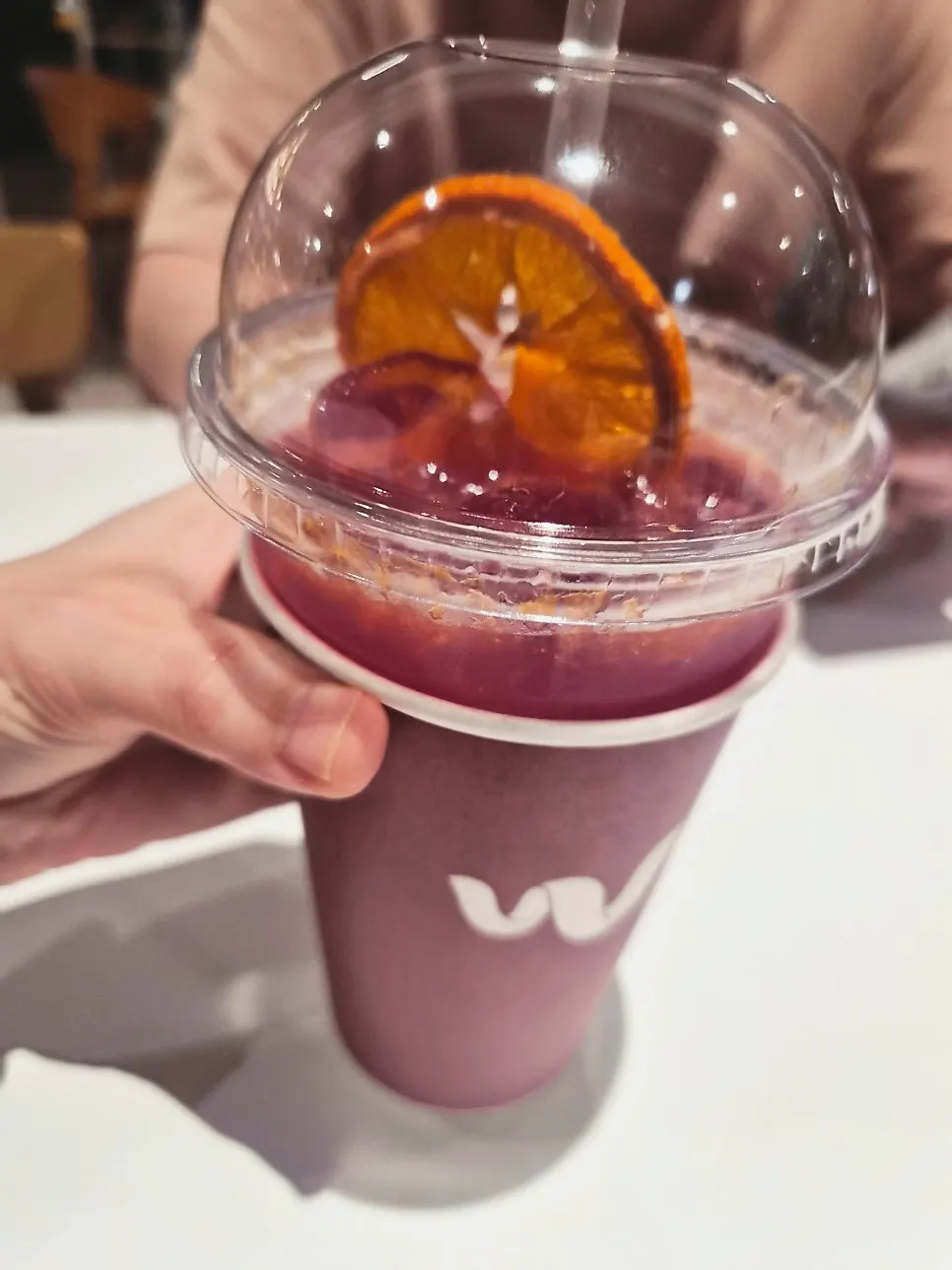 Tangerine-grapefruit juice