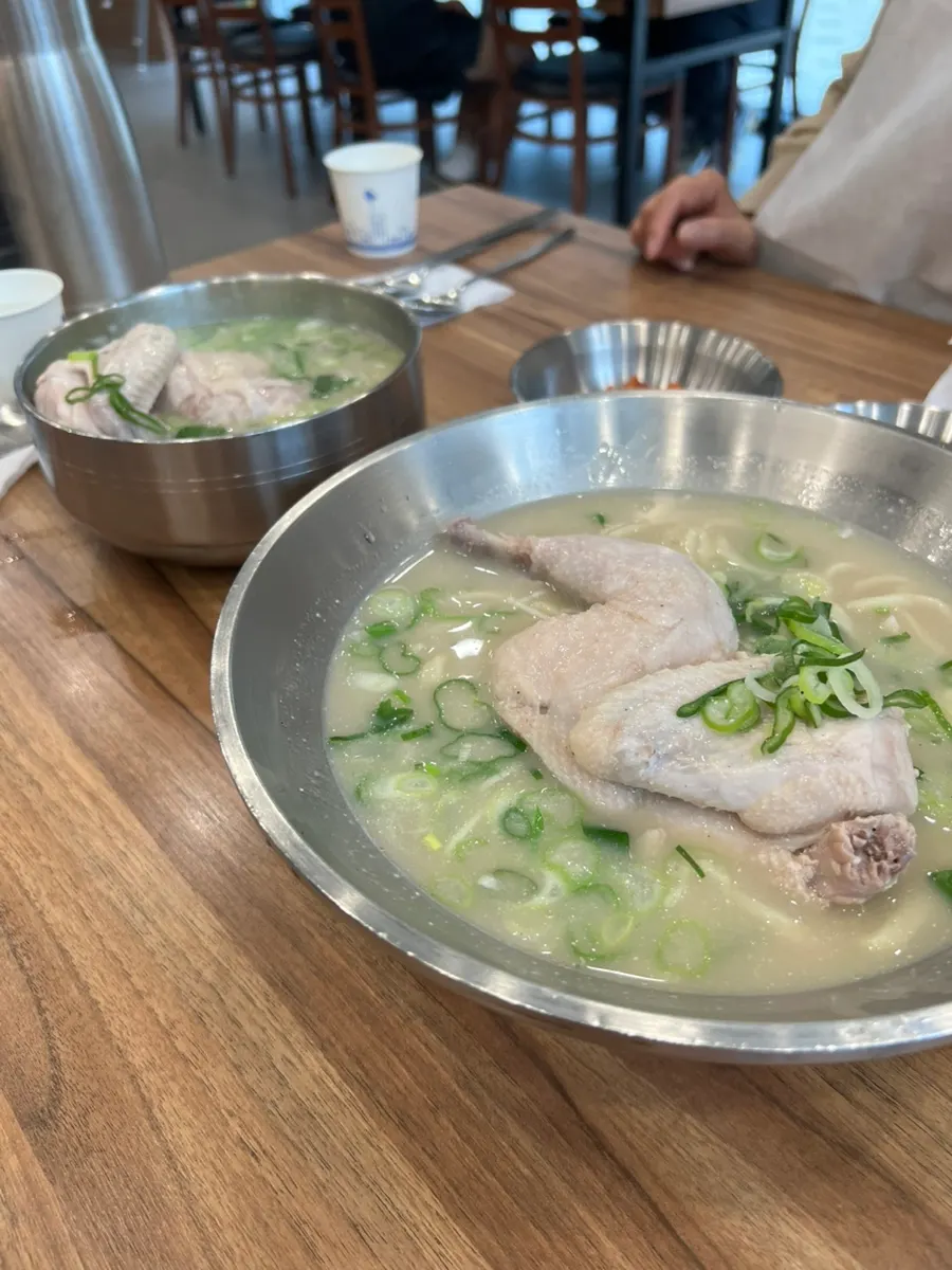 The order kiosk on the table