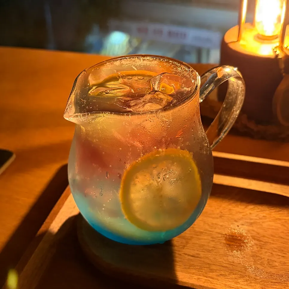 The Milky-Way-colored bamsimal drink Su