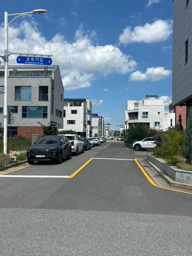 송정 복산해장 주변 공터 주차 자리
