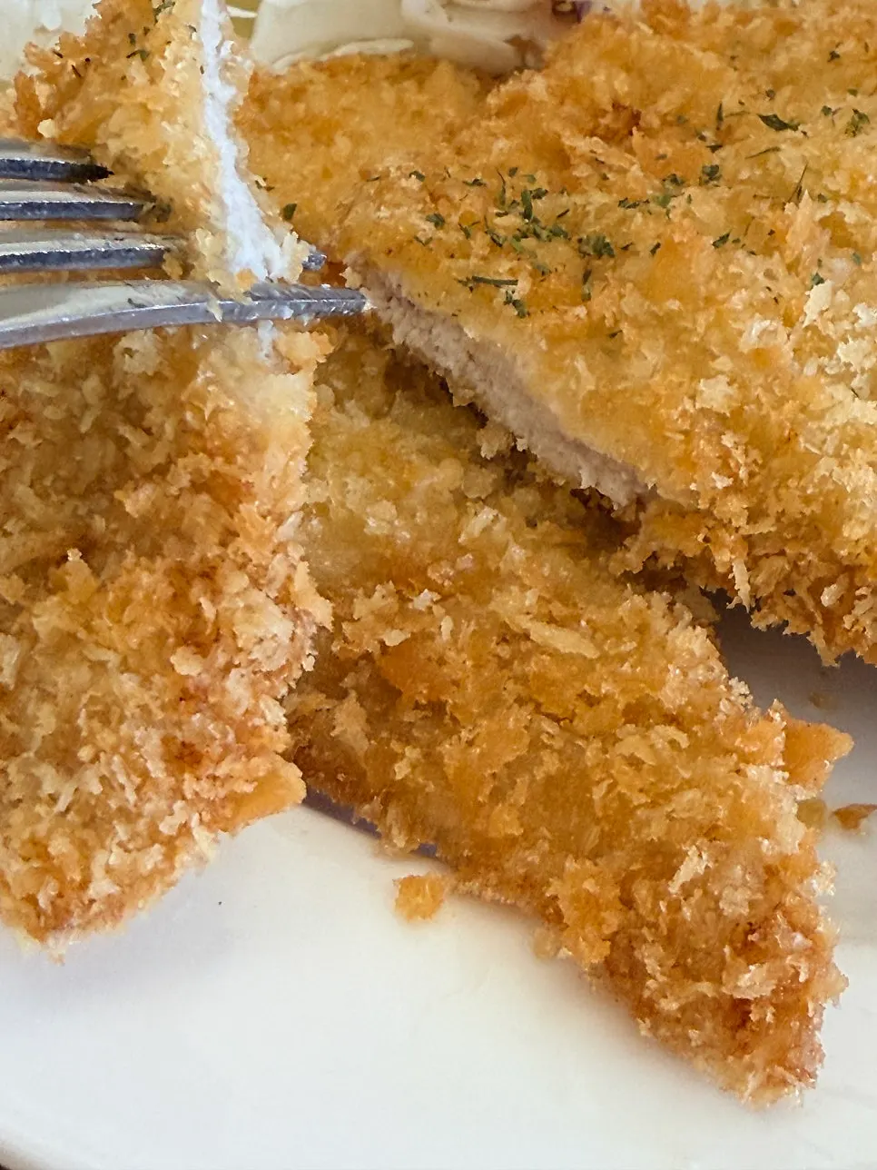 Menu listing prices for the gyeongyangsik pork cutlet and assorted cutlet platter