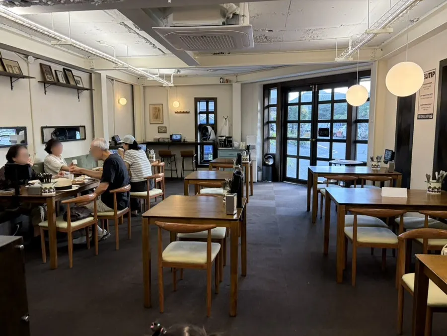 Interior with a Western-style restaurant feel