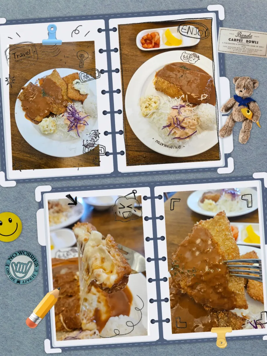 Signature photo of a Western-style pork cutlet set at Deli Donkatsu