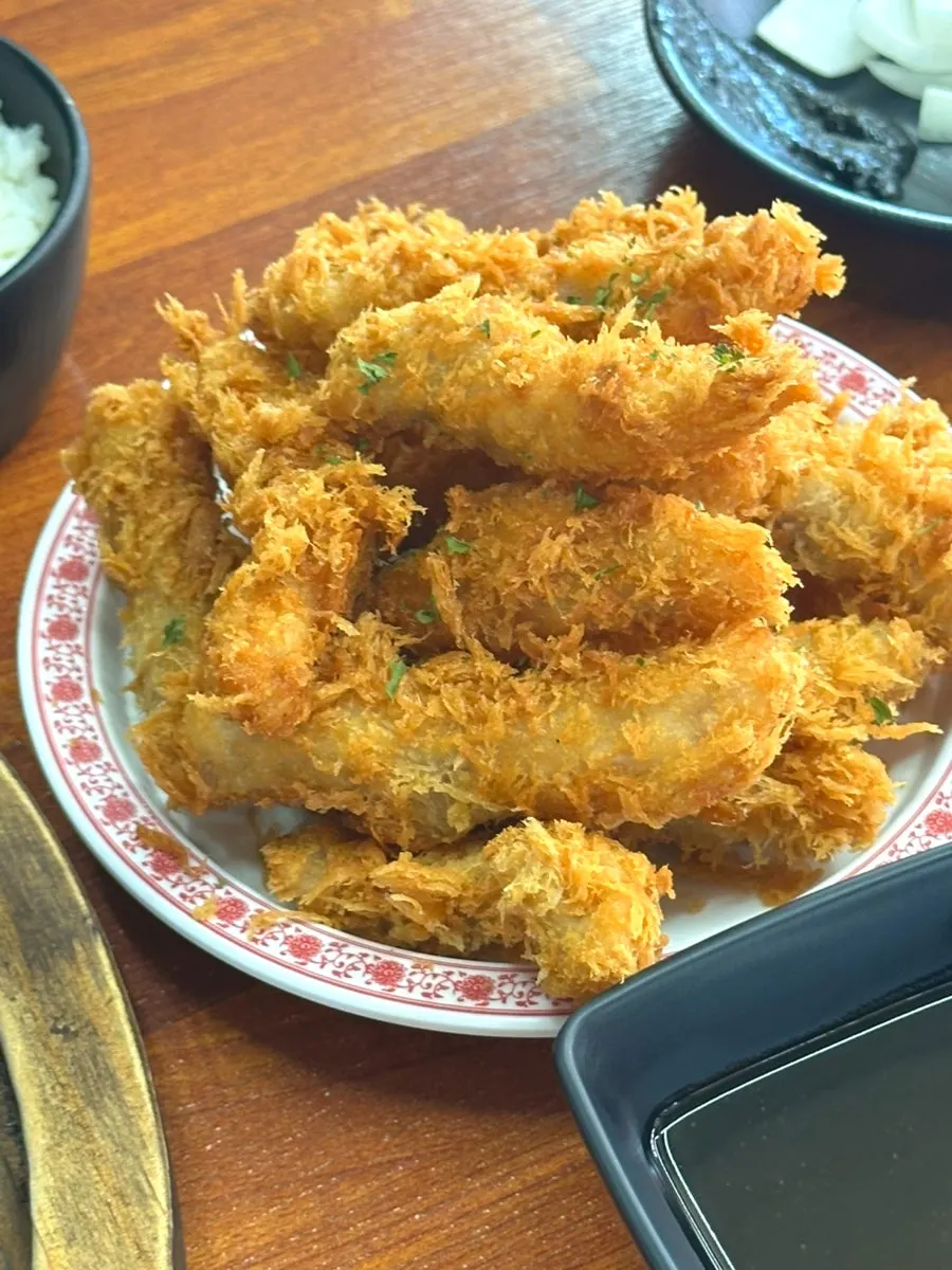 Stone-plate jjamppong finished down to the scorched rice