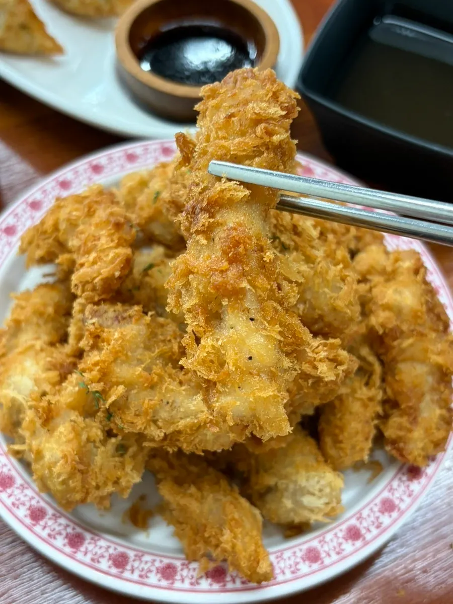 크런치탕수육 미니 사이즈 한 접시