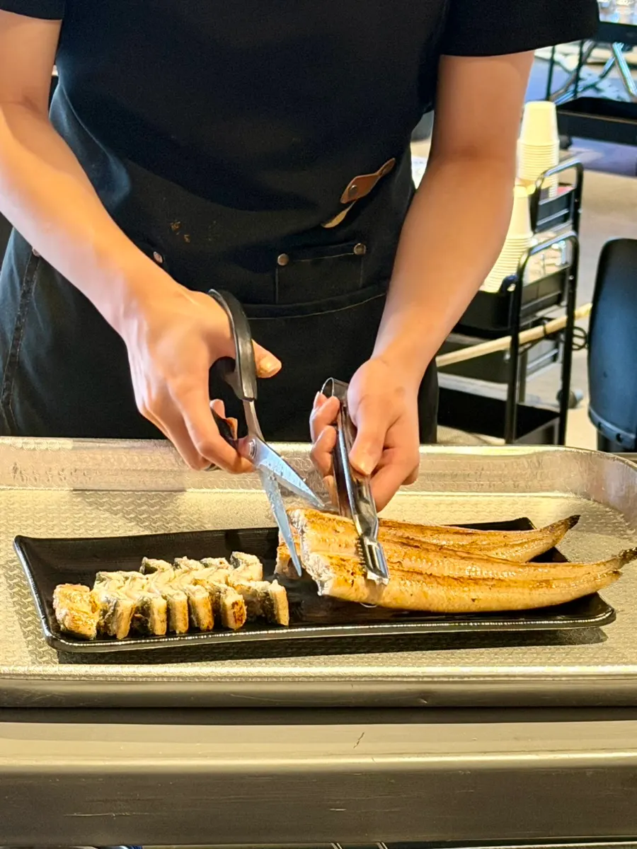 Pre-grilled premium eel, 3 portions