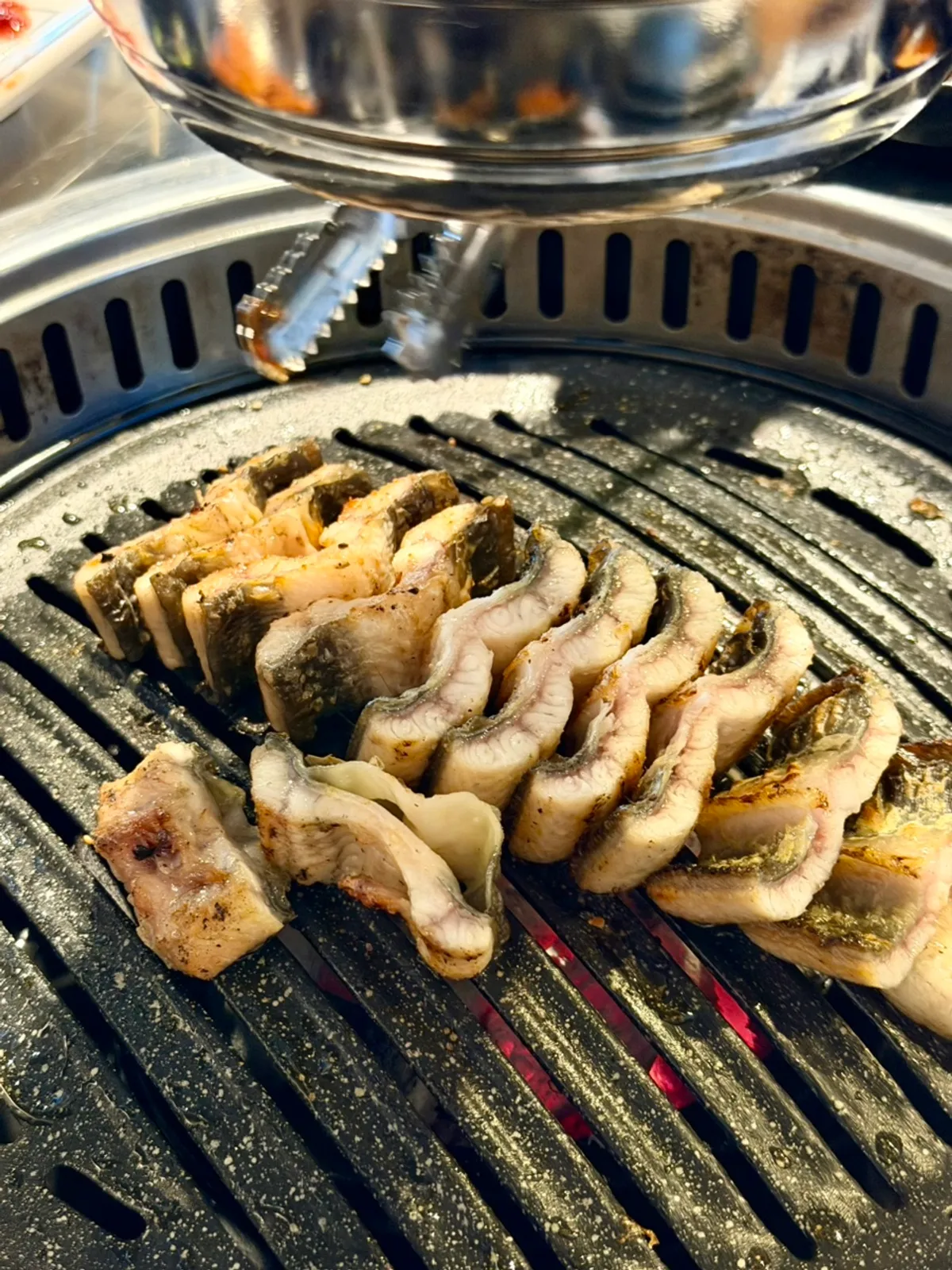 Additional 2 portions of regular eel ordered
