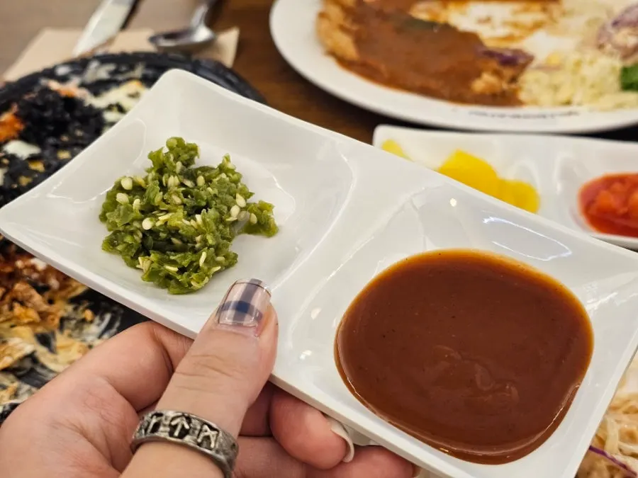 Notice about requesting spicy sauce