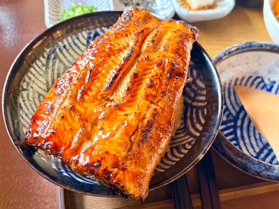 Jumbo Unaju Set eel rice bowl