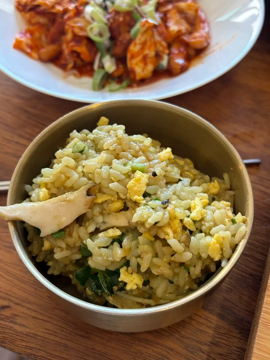 Abalone pot rice with abalone innard sauce