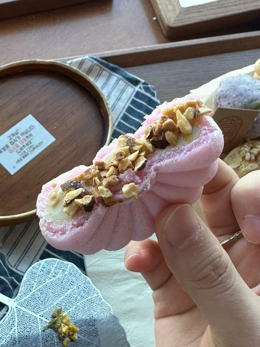 The five desserts of the Dalbodeurae box