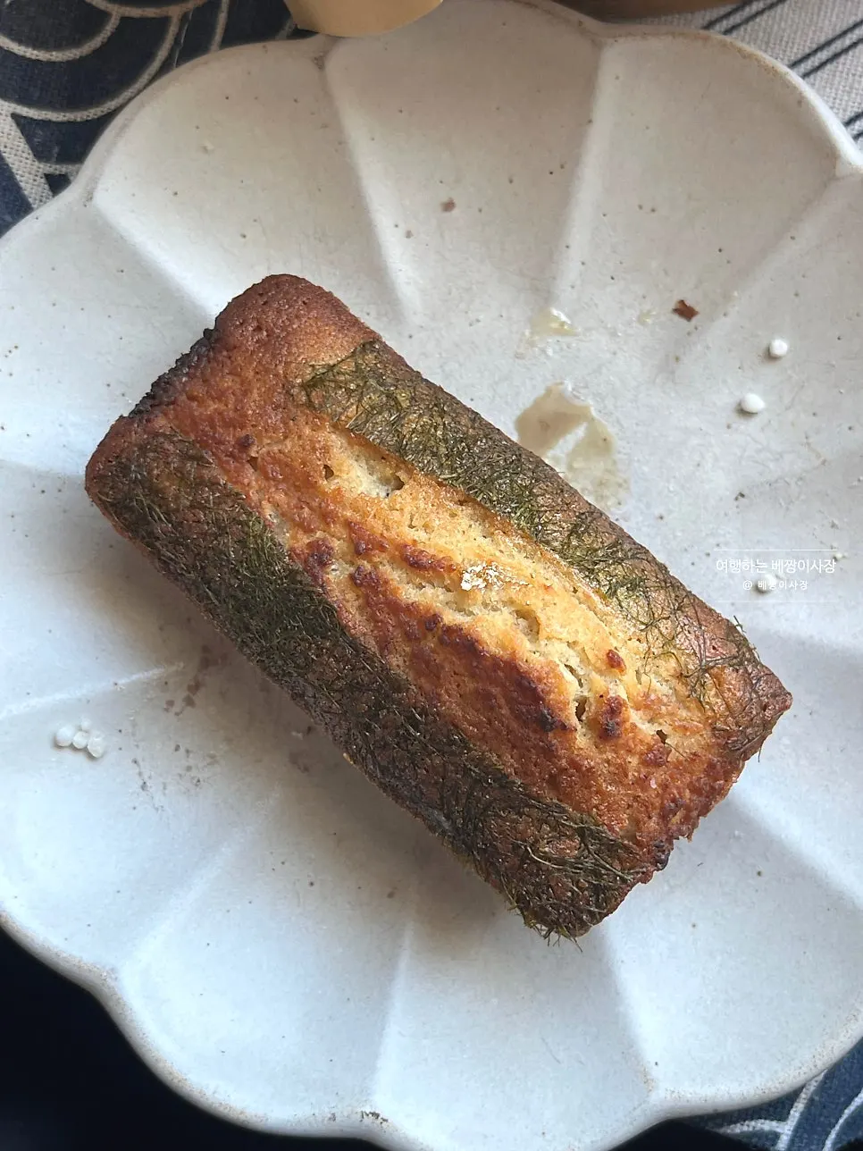 Anbutter monaka and gamtae myeongnan financier